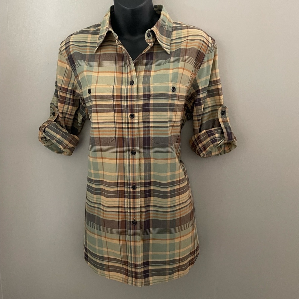 Ralph Lauren Plaid Button Down Shirt